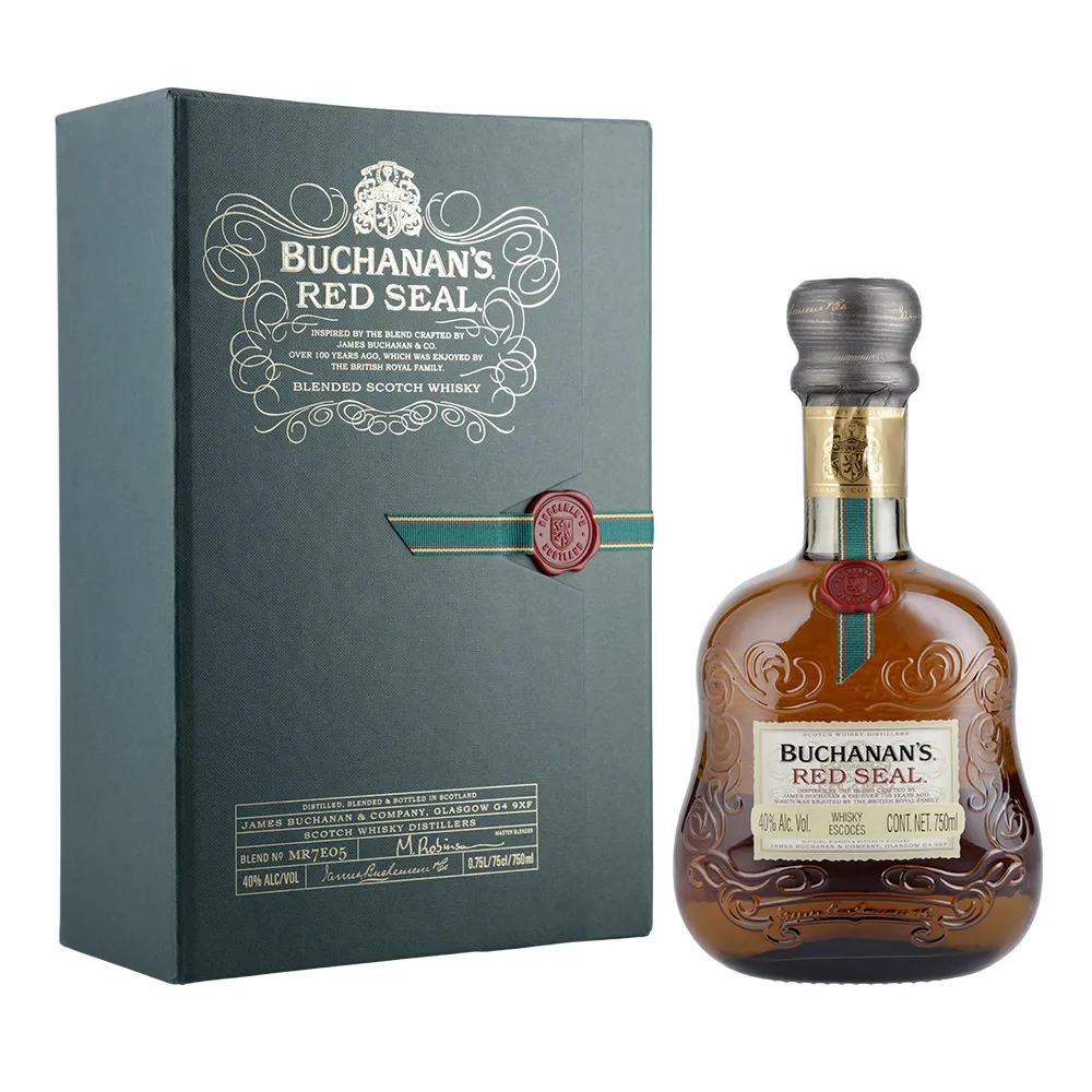 Buchanans Red Seal / giftbox (0.75L) 